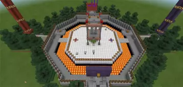 Редстоун PvP Арена - Карта Minecraft PE
