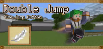 В два раза выше прыгать - Мод/Аддон Minecraft PE