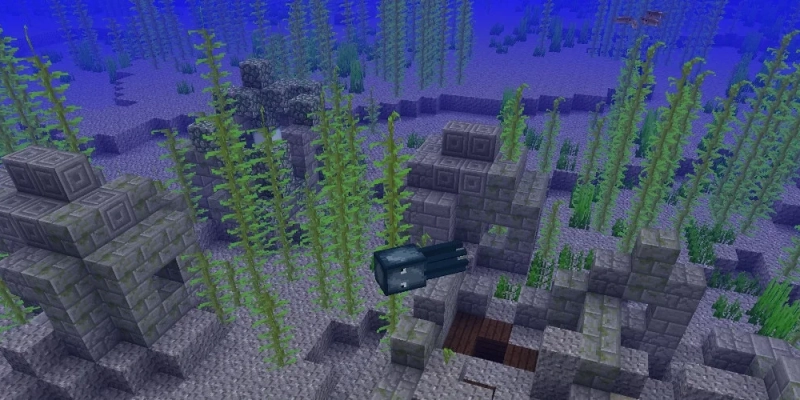 Подводные Руины - Карта Minecraft PE