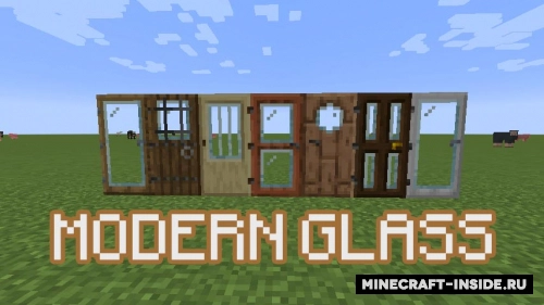 Modern Glass Doors [1.20.4] [1.19.4] [1.18.2] [1.16.5]