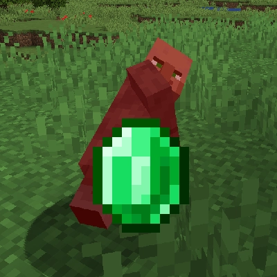 Villagers Drop Emeralds on Death [1.21.10] [1.20.6] [1.19.4] [1.16.5]