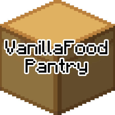 VanillaFoodPantry [1.18.2] [1.16.5] [1.15.2] [1.12.2]